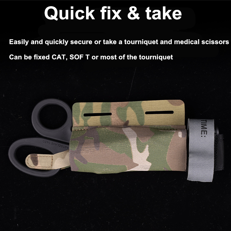 Edc Carry Kit - Kleine EMT-kit accessoirehouder, Edc-noodtas EHBO Molle-tas