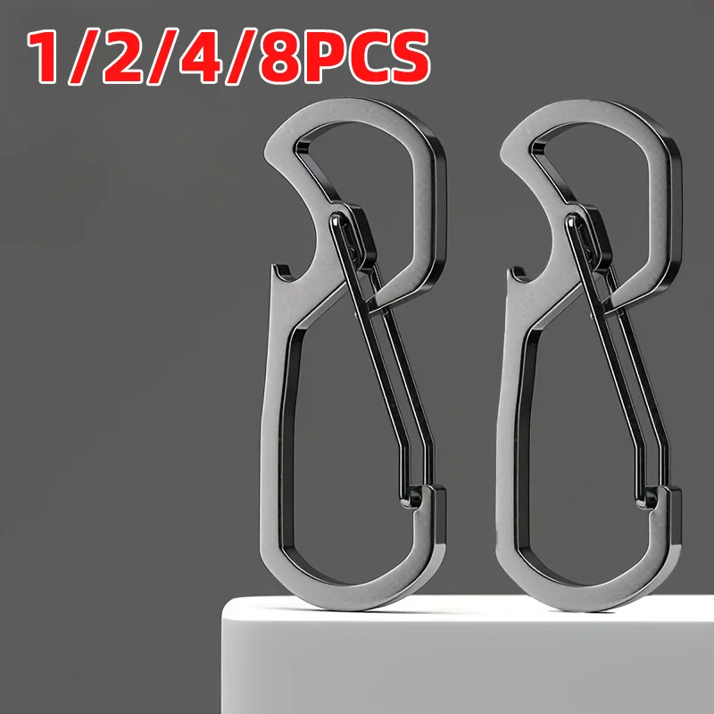 Bottle Opener Keyring - Multifunctionele roestvrijstalen hanggesp voor buiten, stevige