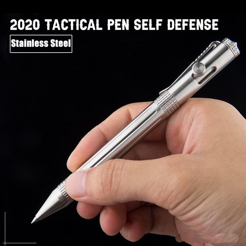 Pen Tactical Glass - Nieuwe Zelfverdediging Rvs Tactische Pen Bolt