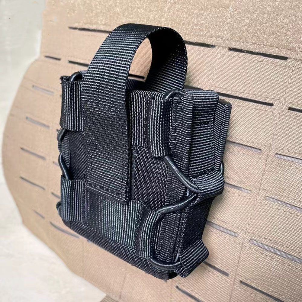 Edc Carry Kit - Draagbare Molle Systeem Nylon Handboeien Open