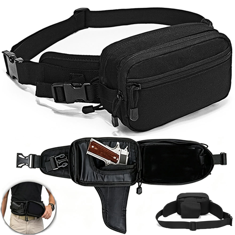Edc Pistol Carry Bag - Tactische pistooltas, wapentas, tas voor verborgen
