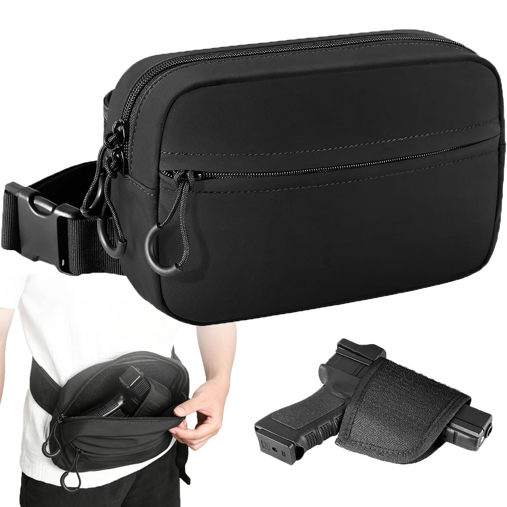Edc Pistol Carry Bag - Wapentas, verborgen draagtas, tactische heuptas met