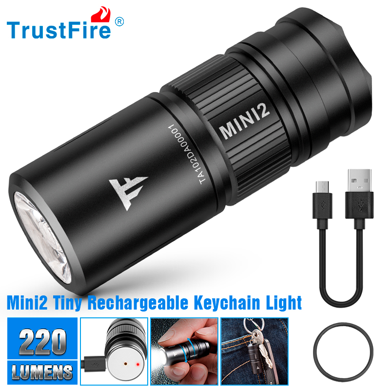 Edc Carry Kit - Trustfire Mini 2 Mini Edc Zaklamp