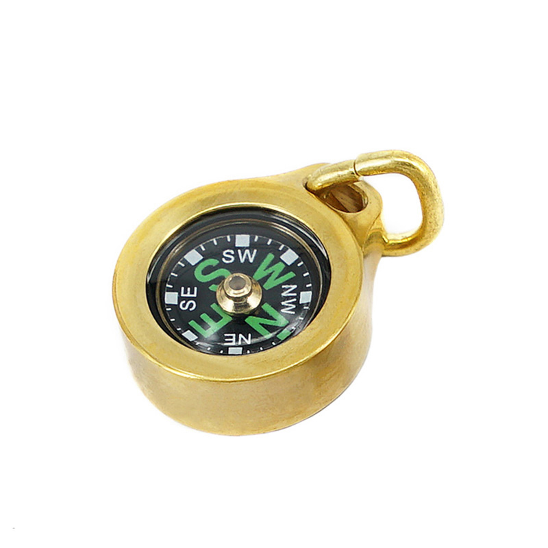 Titaniumlegering/koper lichtge - Compass Keychain Mini recensie en prijs