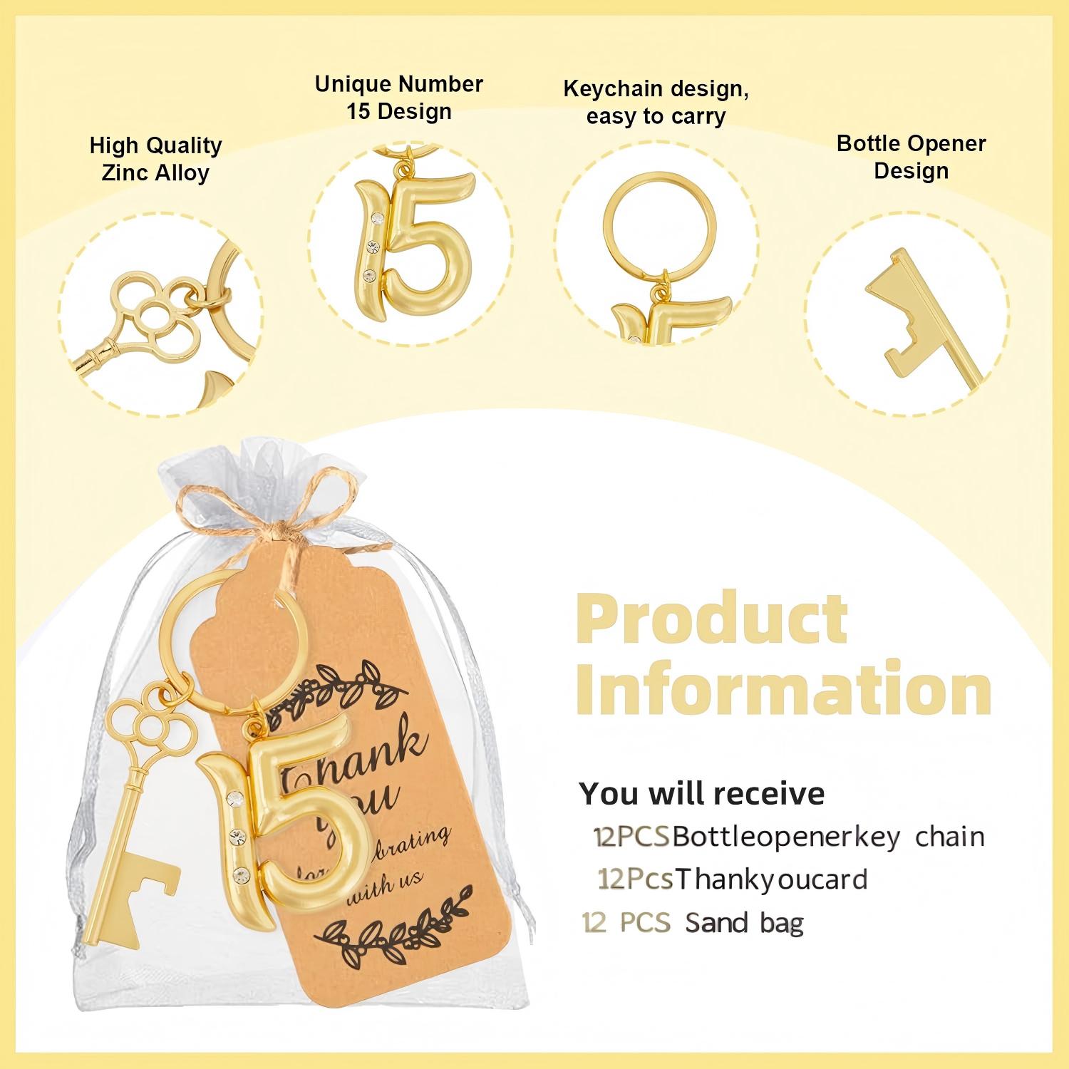 Quinceañera 15e verjaardag fle - Bottle Opener Keyring recensie en prijs