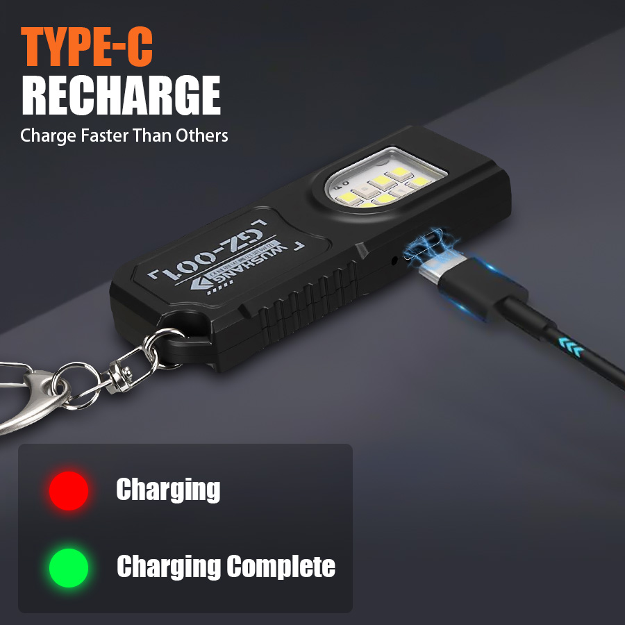 Krachtige Mini COB LED-sleutel - Keychain Flashlight recensie en prijs
