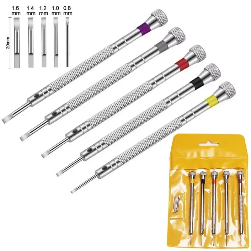 5 stks/set 0.8-1.6mm Stalen Sc - Micro Screwdriver Kit recensie en prijs