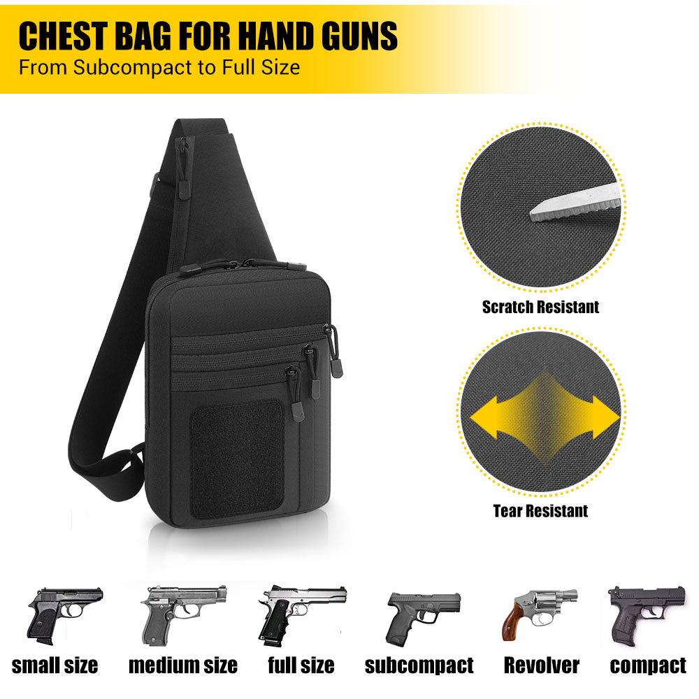 Tactische pistooltas Verborgen - Edc Pistol Carry Bag recensie en prijs