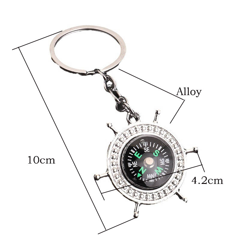 Nieuwe kompassleutelhanger Uni - Compass Keychain Mini recensie en prijs