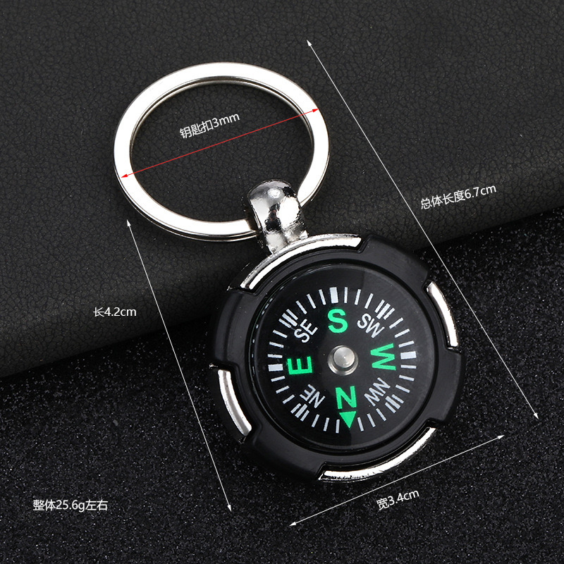 Nieuwe kompassleutelhanger Uni - Compass Keychain Mini recensie en prijs