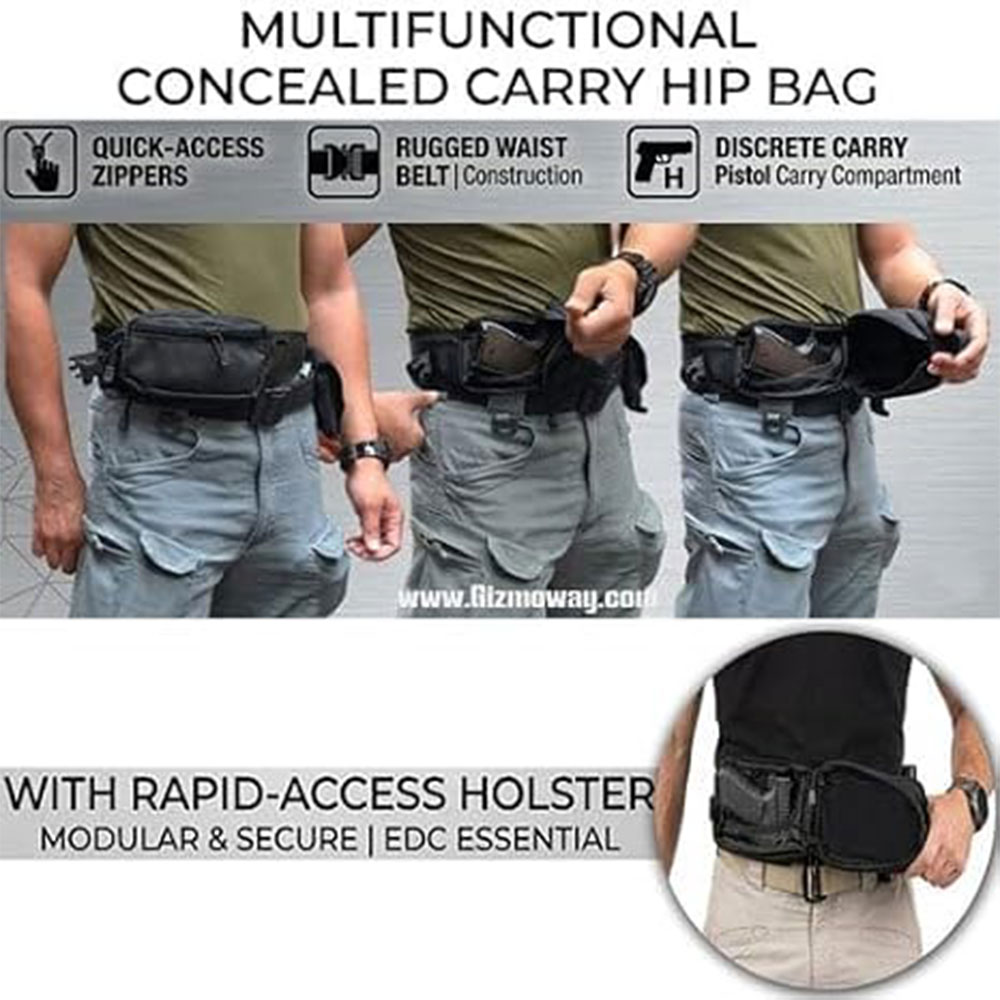 Tactische pistooltas, wapentas - Edc Pistol Carry Bag recensie en prijs