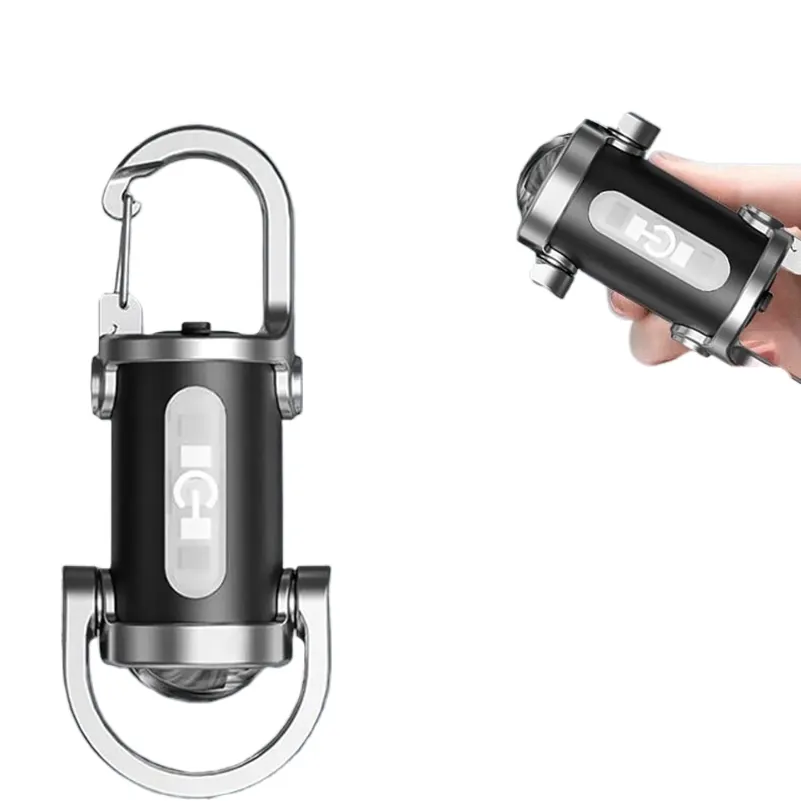 800LM EDC COB-werklamp Zaklamp - Keychain Flashlight recensie en prijs