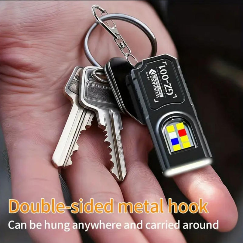 Krachtige Mini COB LED-sleutel - Keychain Flashlight recensie en prijs