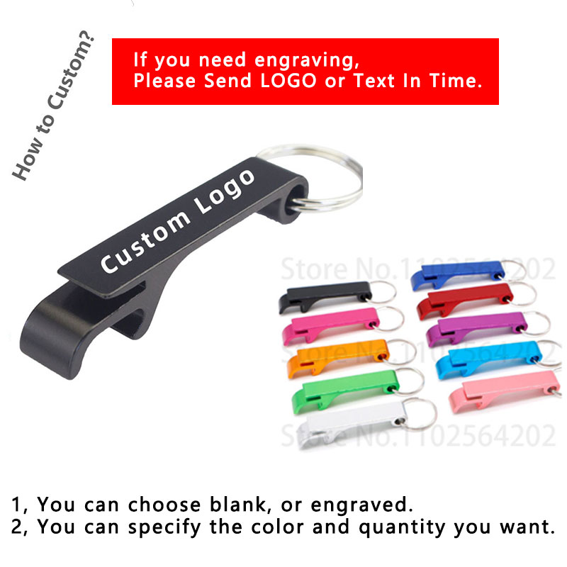 20 50 100 Stuks Aangepaste Kle - Bottle Opener Keyring recensie en prijs