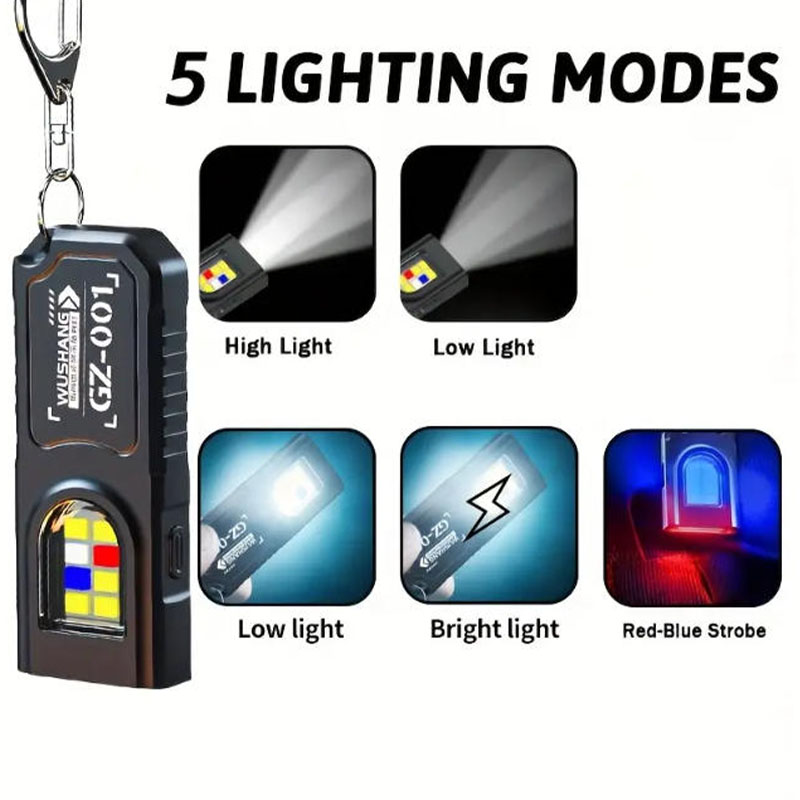 Multifunctionele sleutelhanger - Keychain Flashlight recensie en prijs