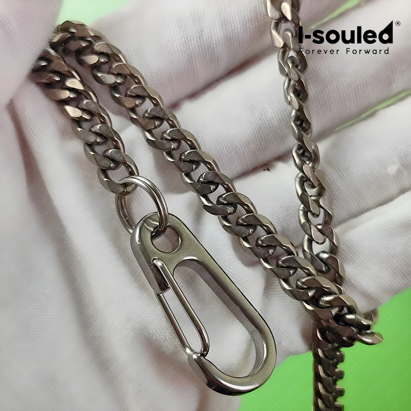 7MM titanium portemonneekettin - Wallet Slim Titanium recensie en prijs