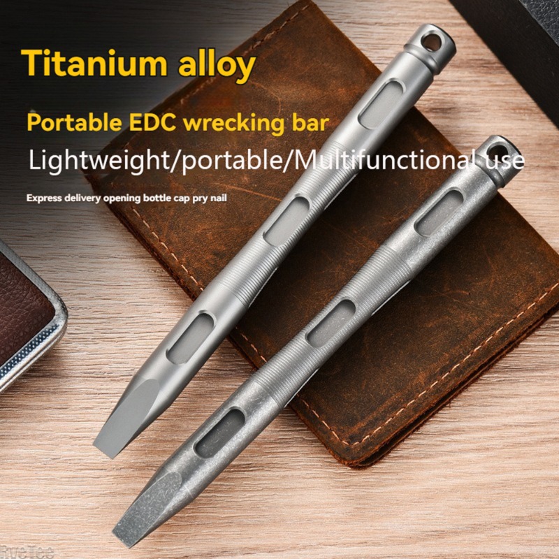 Nieuwe kleine koevoeten, multi - Titanium Pry Bar recensie en prijs