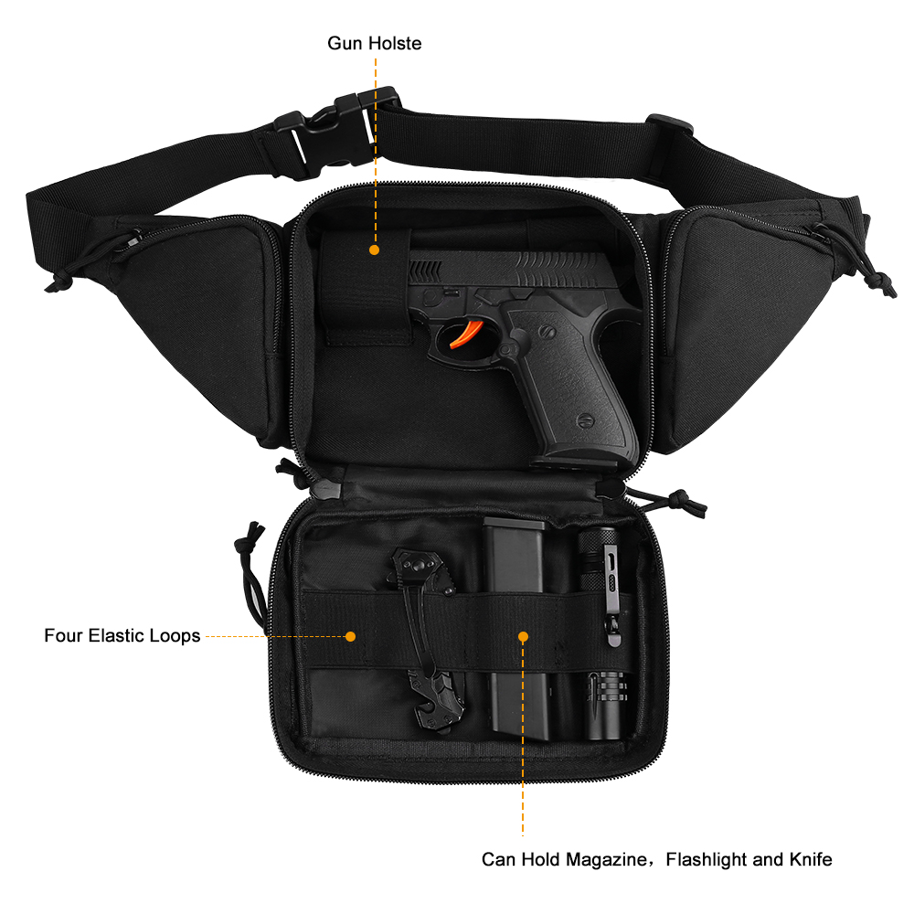Jachtheuptas, heupriem, rugzak - Edc Carry Kit recensie en prijs