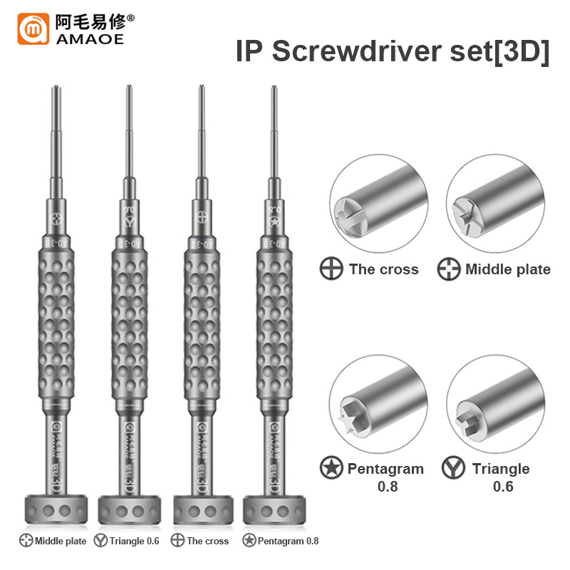 Amaoe AD-2D AD-3D Aluminium Bo - Micro Screwdriver Kit recensie en prijs