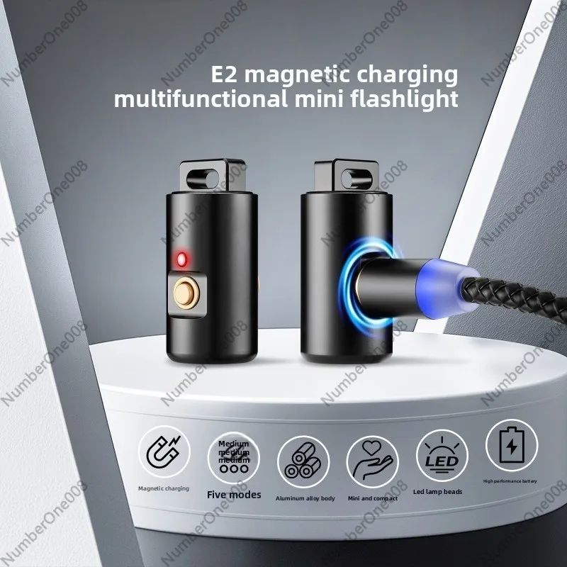 Mini sterke zaklamp, USB oplaa - Keychain Flashlight recensie en prijs