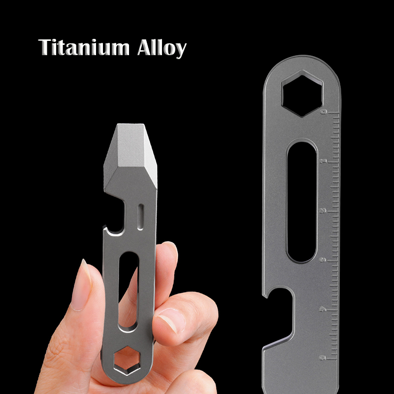 8 CM CNC TC4 Titanium Legering - Titanium Pry Bar recensie en prijs