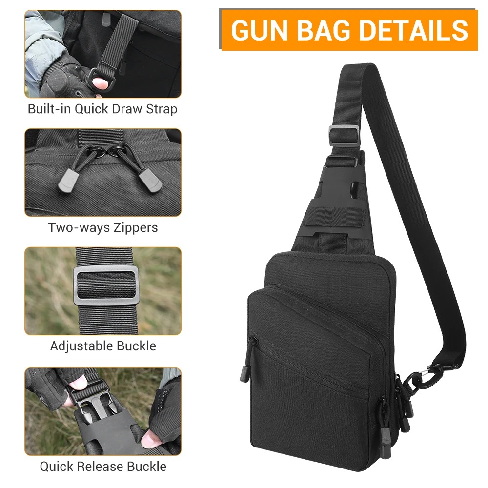 Tactische pistooltas, verborge - Edc Pistol Carry Bag recensie en prijs