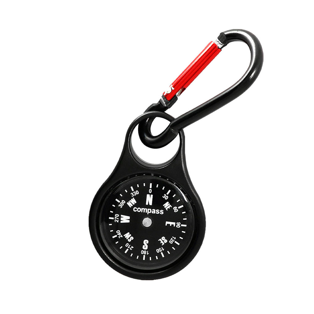 Mini-overlevingskompas met kar - Compass Keychain Mini recensie en prijs